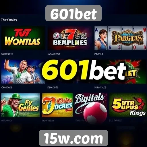 Análise dos jogos oferecidos no site 601bet