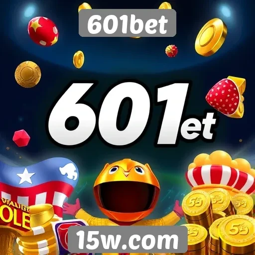 Diversidade de jogos disponíveis na plataforma 601bet