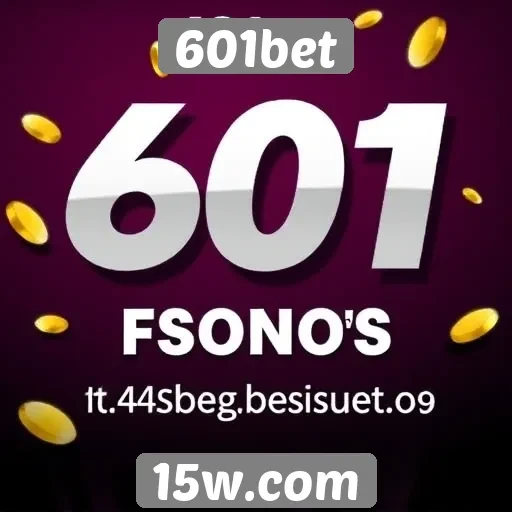 Promos e bônus disponíveis na 601bet