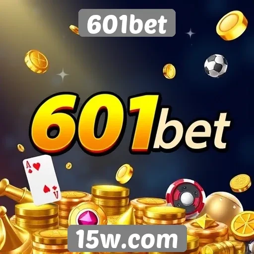 Variedade de jogos disponíveis na 601bet